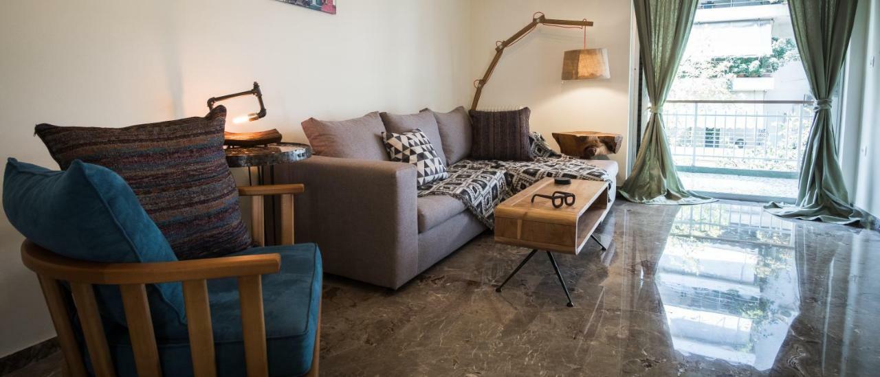 Comfy Apartment Of 104 M² Near Metro! เอเธนส์ ภายนอก รูปภาพ